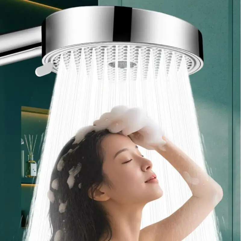 Neuer 6-stufig einstellbarer Handbrausekopf mit hohem Druck, wassersparender Duschkopf, multifunktionale Düse, Badezimmerzubehör – Detail 5