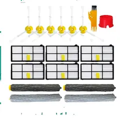 Запчасти для робота-пылесоса iRobot Roomba 800, 900, 860, 880, 890, 960, 965, 981, Hepa фильтр, основная боковая щетка, аксессуары для робота-пылесоса