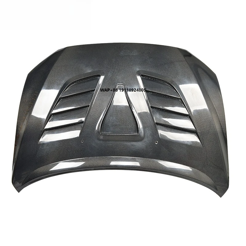 

OEM Style Carbon Fiber Front Engine Hood Bonnet for Lancer Evolution Evo 10 & Evo X New Style Engine Cover
