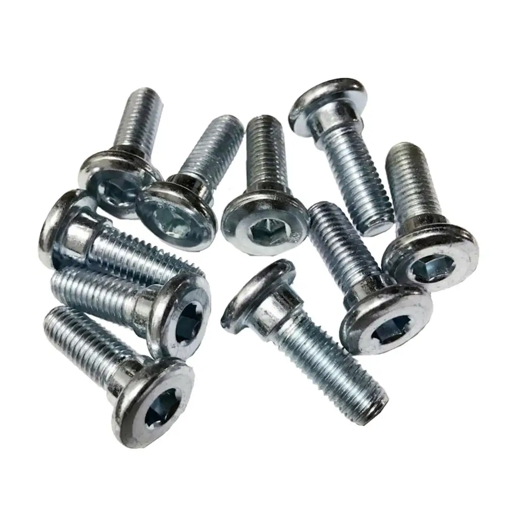 10 Pz M8x20mm Esagono Incassato Disco Moto Rotore del Freno Montaggio Bullone Vite In Acciaio Inox Moto Disco Freno Rotore Bulloni