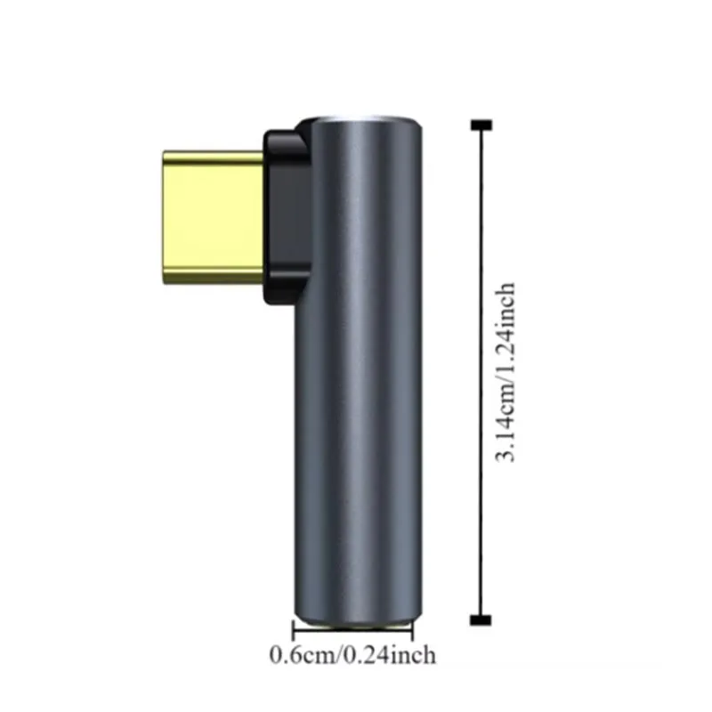 Elbow USB Type C to 3.5mm HiFi Earphone Adapter 3.5 Jack Headphones AUX Audio Adapter Cable For iPad Pro Samsung Huawei Xiaomi image 5