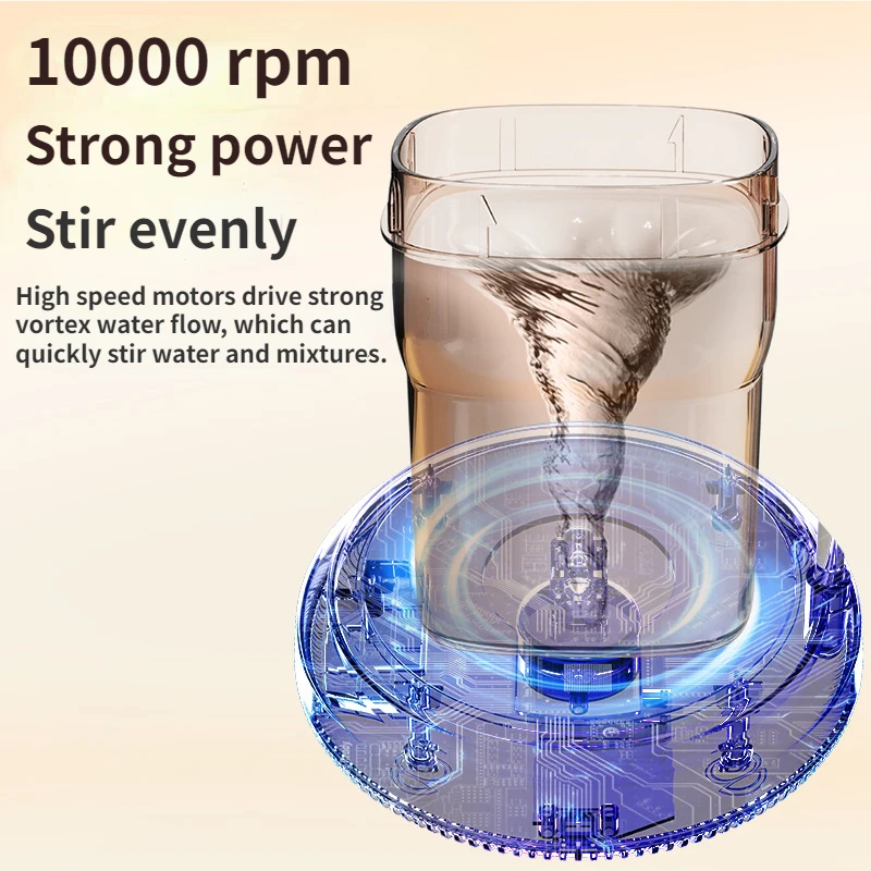 USB Magnetic levitation milk shaker Electric coffee mixing cup Intelligent Red Wine Awakening