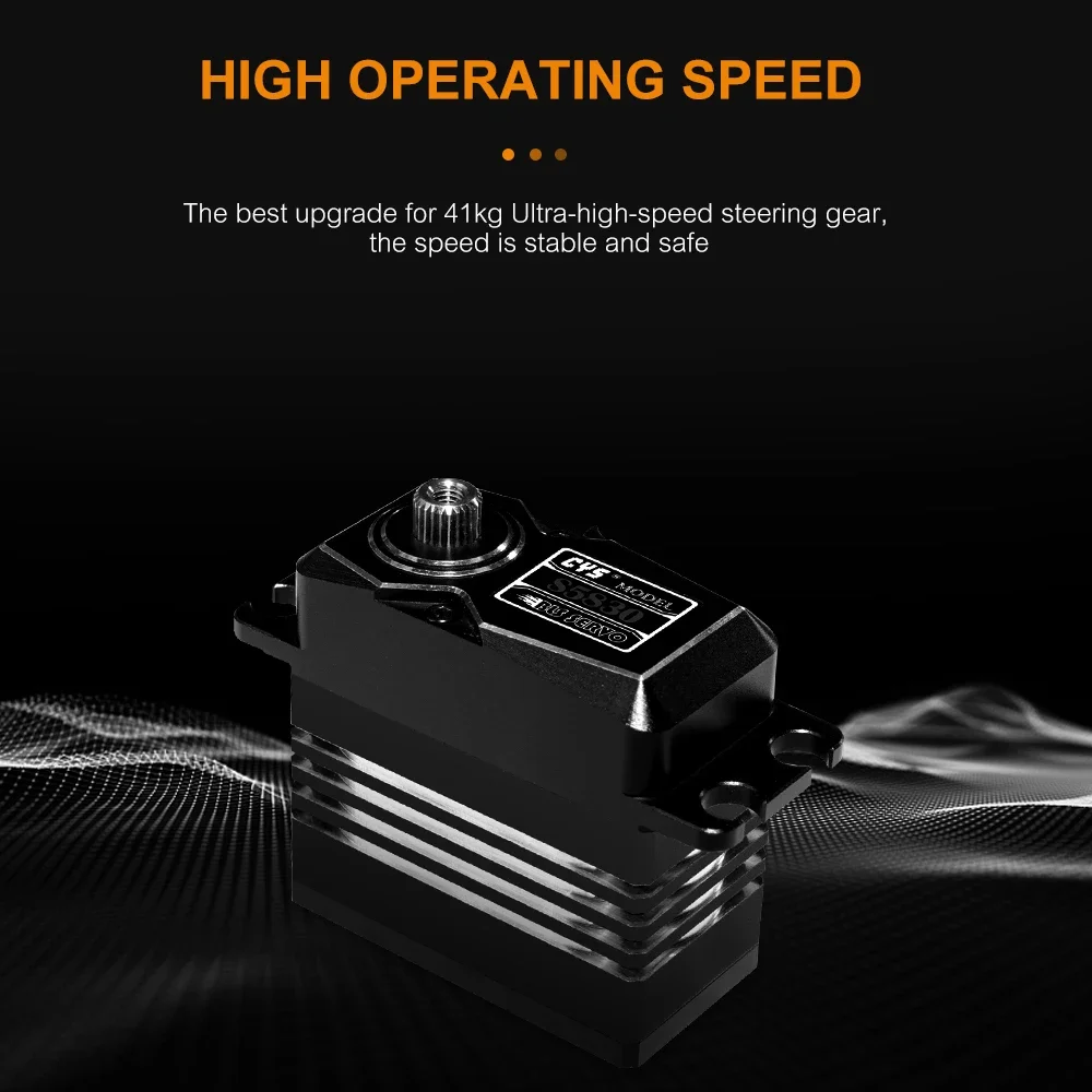 SkyDElCYS BLS5840 41kg High Stall Torque Full Aluminum Case HV Brushless Digital Servo With Metal Gear For RC Helicopter 5