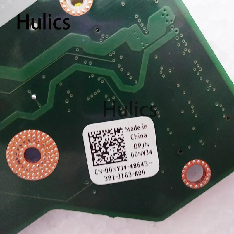 Hulics المستخدمة لـ DELL 17R N7110 V3750 USB VGA Ethernet WLAN Board 00NVJ4 0NVJ4 DA0RO3PI6D1