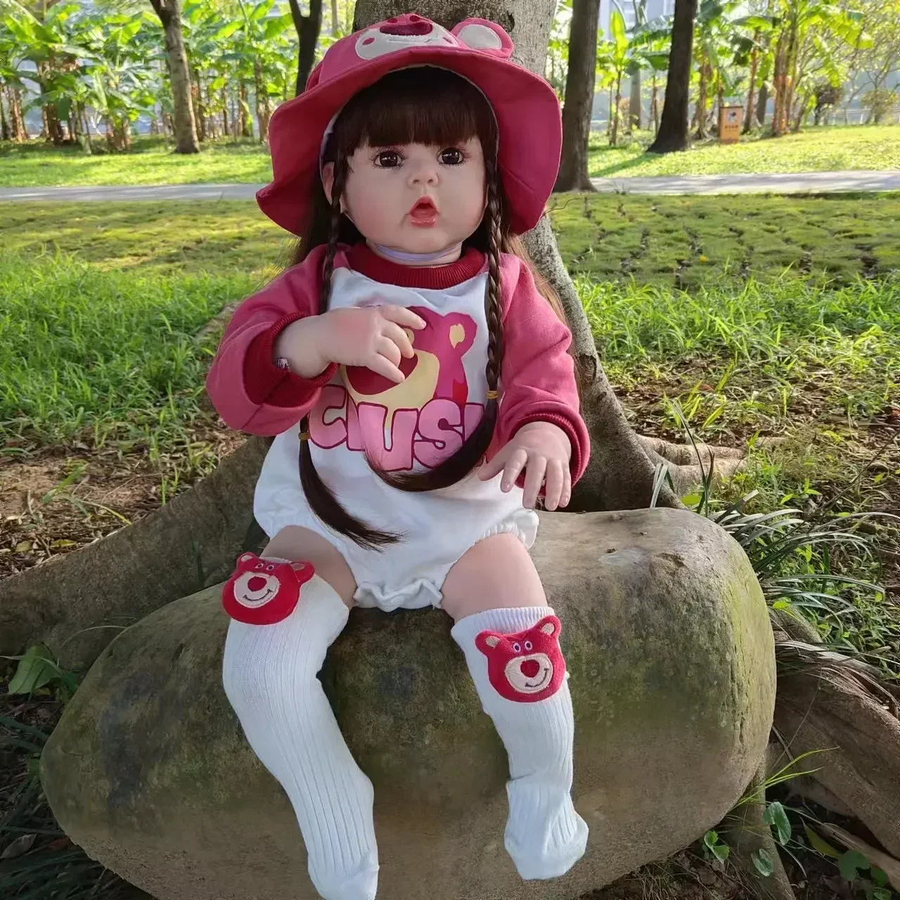 60Cm Simulatie Pop Babypop Beweegbare Figuren Modepoppen Reborned Baby Speelgoed Pop Levendige Realistische Stimuleren Speelgoed Kids gift