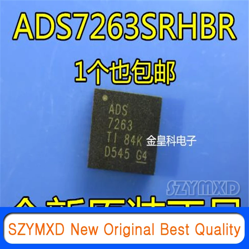 5Pcs/Lot New Original ADS7263 ADS7263SRHBR analog-to-digital Converter VQFN32 Chip In Stock