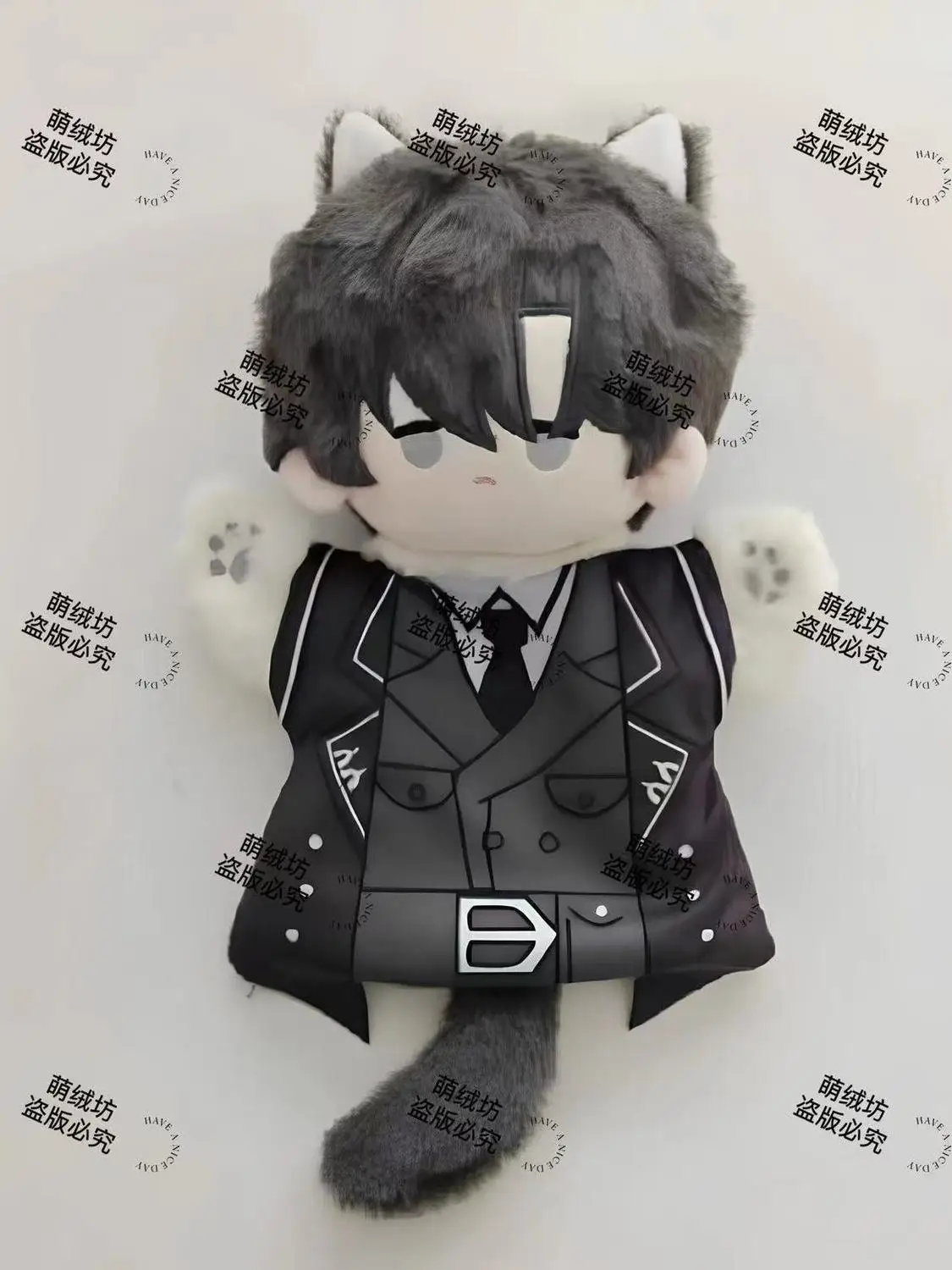 

25CM Far Beyond The World Gu Shiye Bo Yuan Cosplay Soft Hand Puppets Short Plush Cotton Doll Figures Toy Birthday Gift