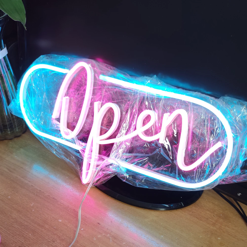 Bright LED Neon Open Sign, 15.7 \