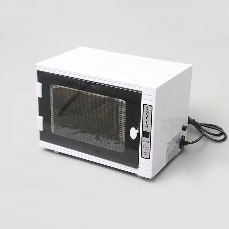 12L High Capacity Multi-Functional Nail Cleaner Box Manicure Tool Cleaning Cabinet Salon Equipment for Spa Beauty Home