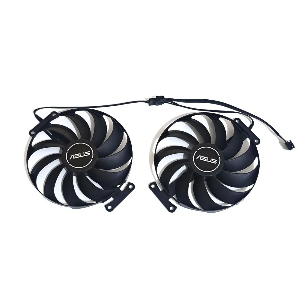 NEW 2FAN 95MM 7PIN CF1010U12S FDC10U12S9-C T129215SU Video card cooling fan，For ASUS RTX 3070、RTX 3060TI、RTX 3060