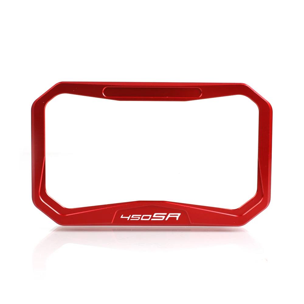 For CFMOTO CF MOTO 450SR 450 SR 2022 2023 2024 2025Motorcycle CNC Meter Frame Cover Screen Glare Shield Instrument Display Guard