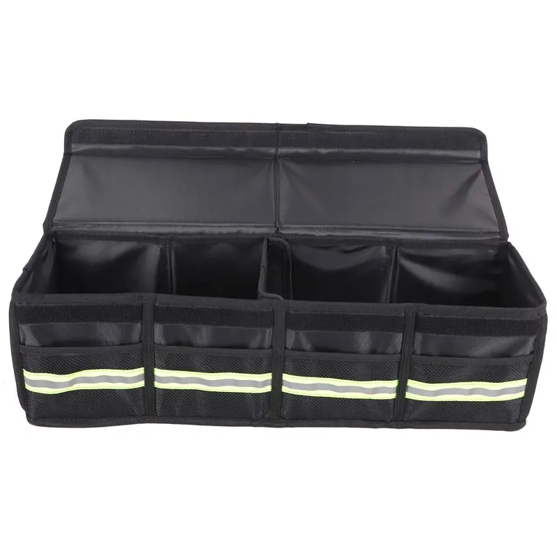 

For Toyota FJ Cruiser 2007-2021 Oxford cloth Black Car Trunk Side Storage Box Net Pocket Car Accessories