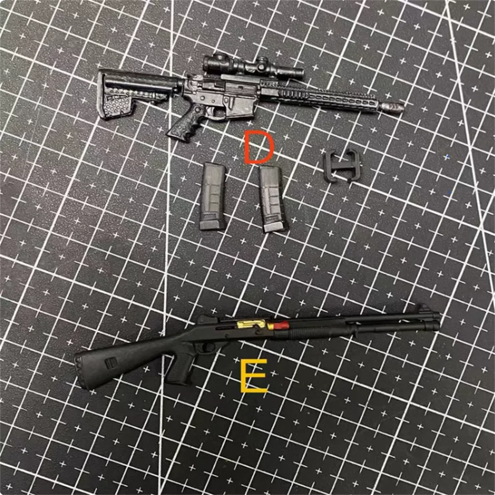 

1/12 Scale Male Soldier Keanu Reeves JOHN WICK Weapon Model Toy Accessories For 6'' Action Figure Body In Stock