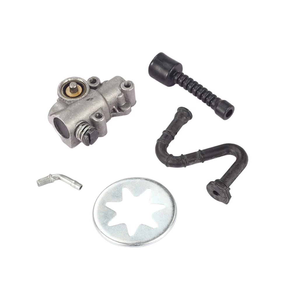 For Chainsaw MS381 Oil Pump Kit with Integrated Fuel Line Oil Filter and Seals for Enhanced Engine Longevity and Performance
