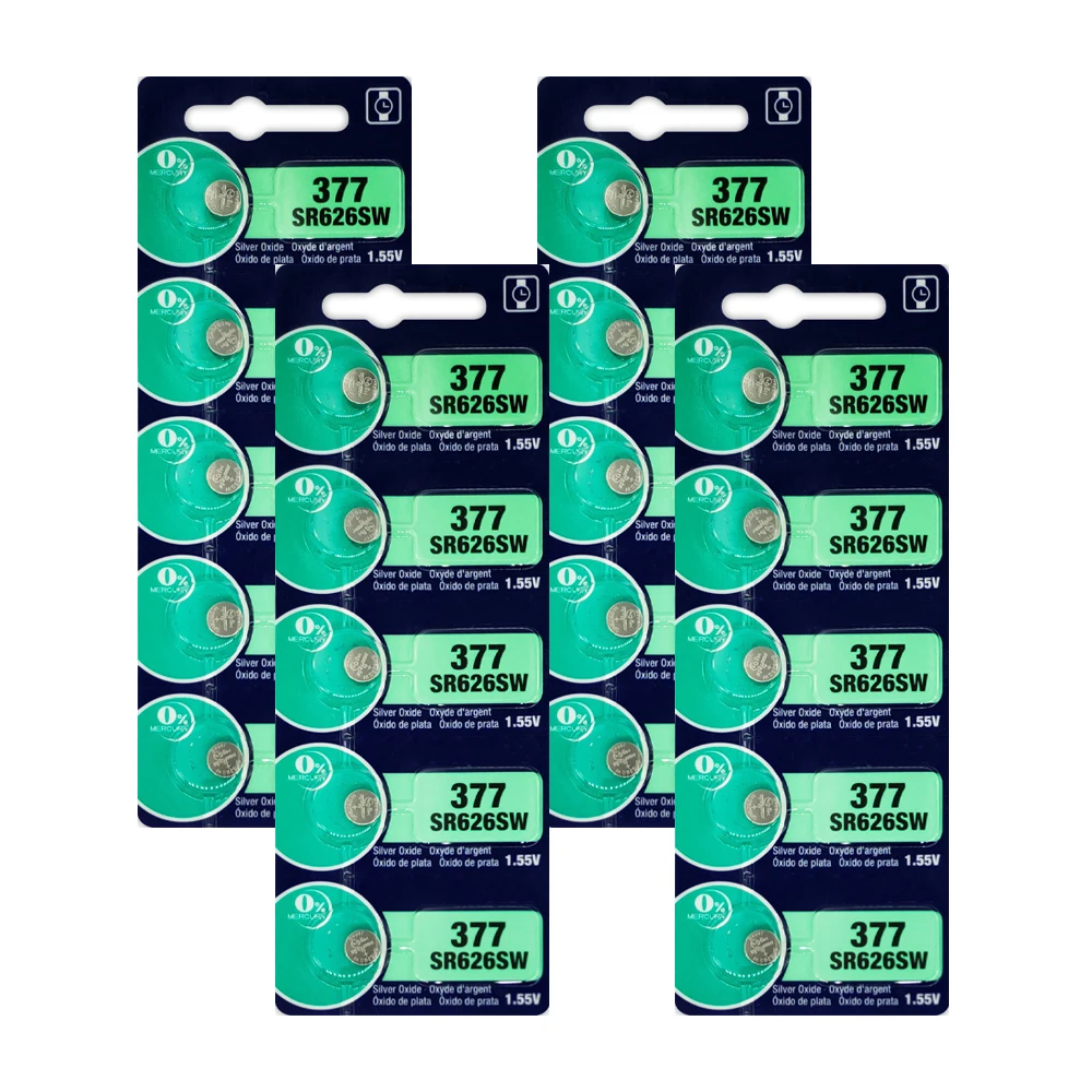 5-100Pcs 1.55V Original For SONY AG4 377 Button Batteries SR626SW SR626 177 626A LR66 Coin Cell Battery for Watch Toys clock
