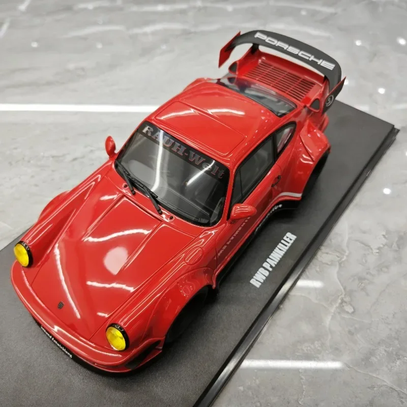 GT Spirit Porsche 911 RWB PAINKILLER Resin Model Car 1/18 Scale Porsche 911 RWB Toys for Boys