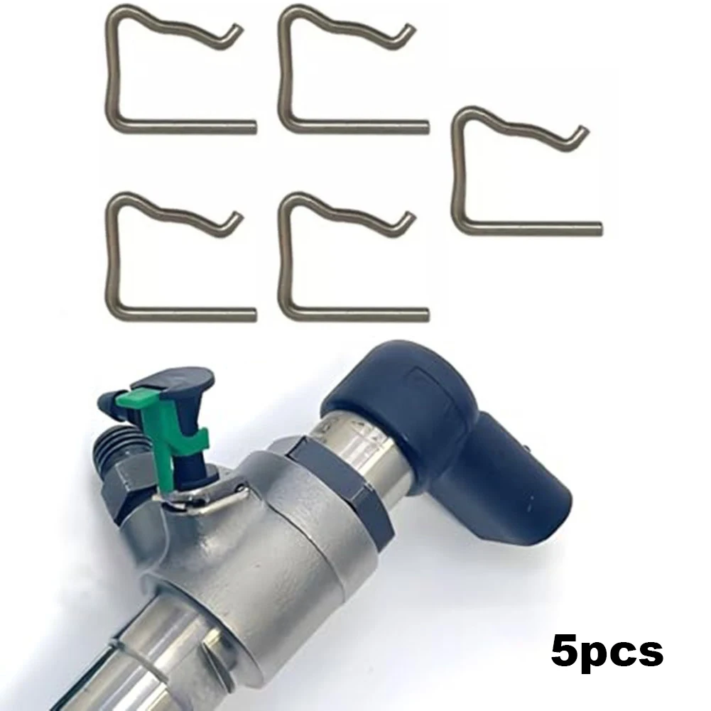 

5 Leak Off Pipe Clips for Ford Injector Leak Off Pipe Systems Compatible with OEM 1982A4 7701477442 4S7Q9F524AB Engine Part