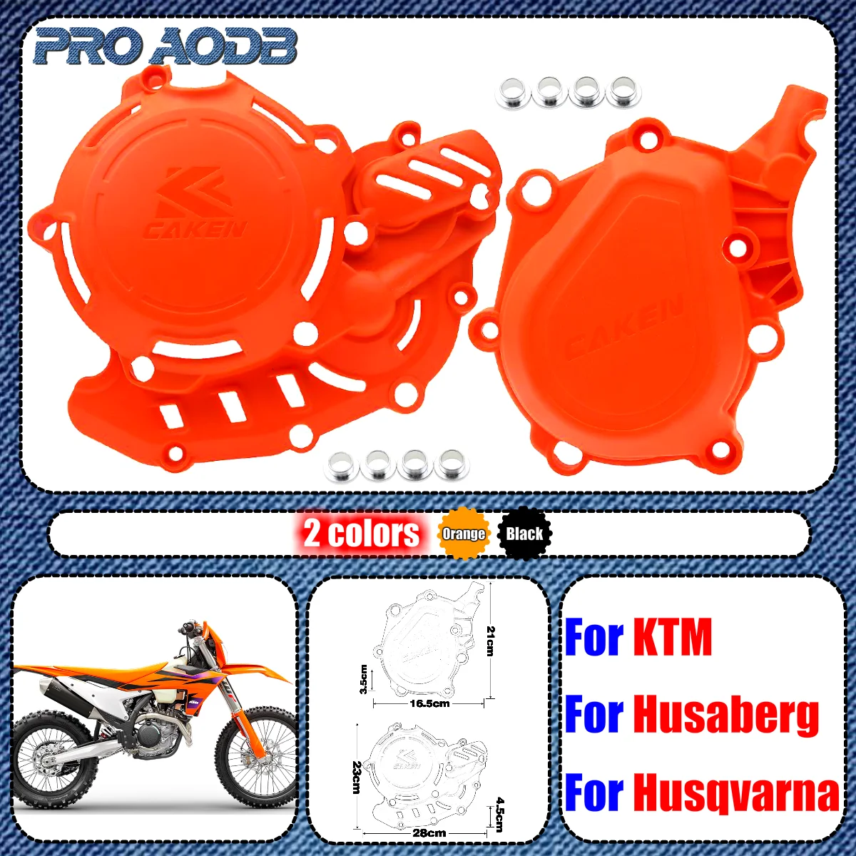 

For KTM EXCF SXF XCF For Husqvarna 2024 FC450 FE450 FE501 FC FE 450 501 Engine Clutch Guard Water Pump Cover Ignition Protector