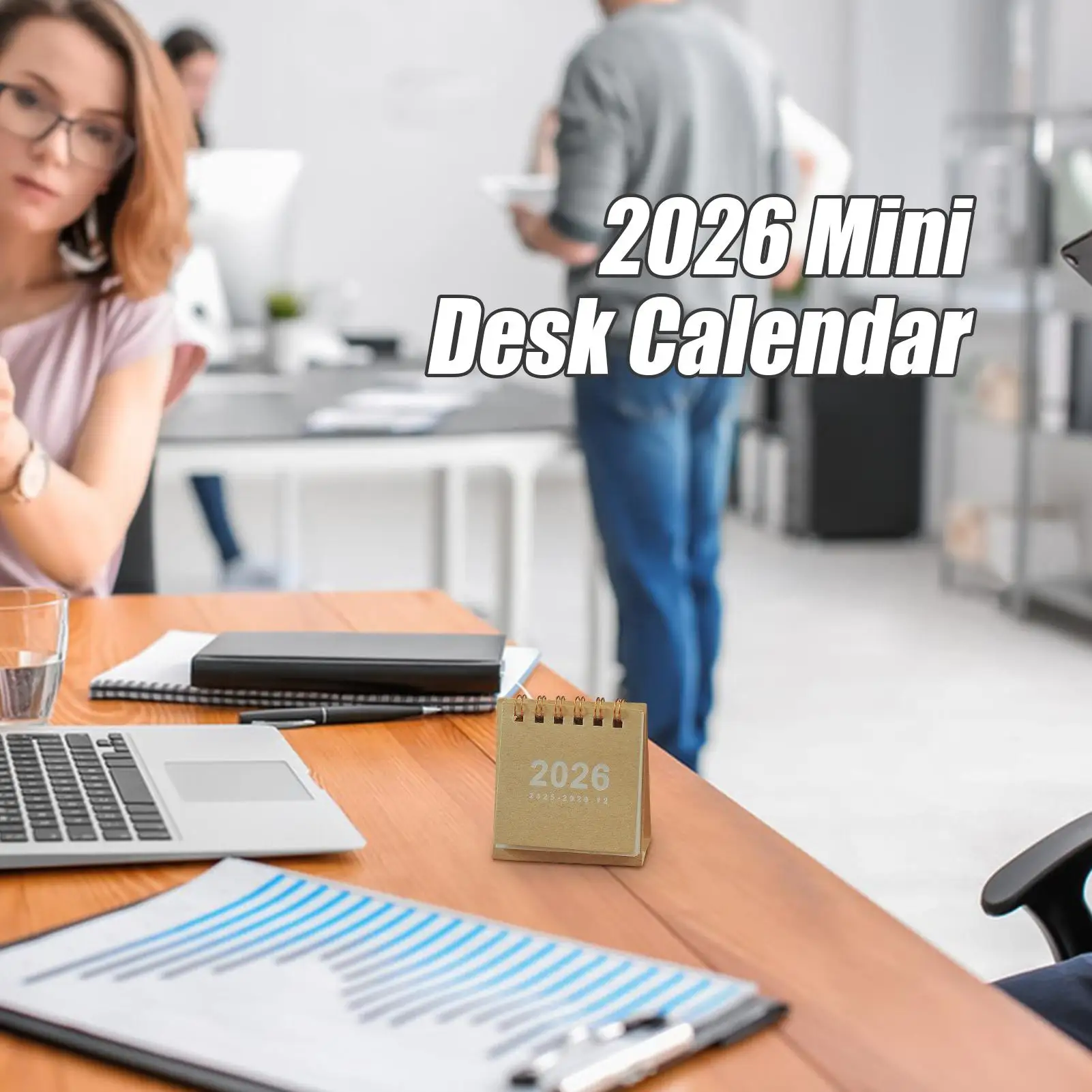 Desk Calendar 12 Months Calendar From Jan 2026 Dec 2026 Daily Scheduler Yearly Planner Planning Organizing Aesthetic Offices