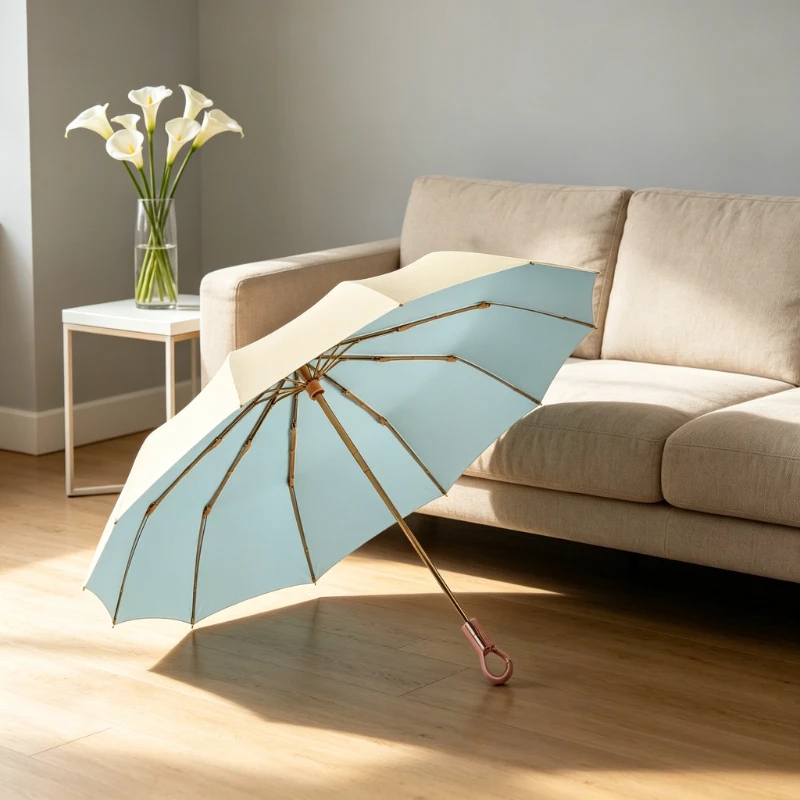 

Fully Automatic Folding Enlarged and Reinforced Umbrella Dual-purpose Sun Umbrella for Both Rain and Sunshine