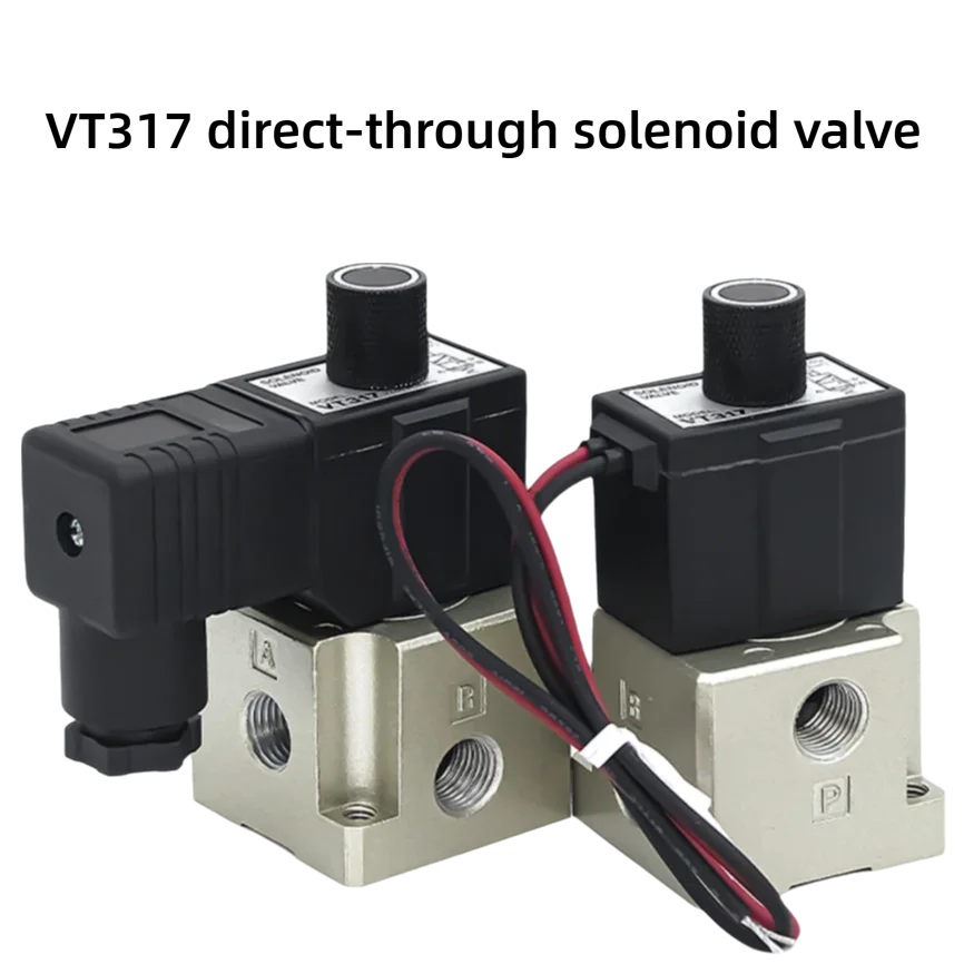 

Двухпозиционный трехходовой электромагнитный клапан, пневматический вакуумный электромагнитный клапан, высокочастотный клапан VT317-4G-02/VT317-5G-02