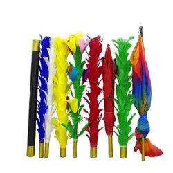 Feather Sticks Variation Magic Tricks Fether Flower to Umbrella/bouquet/Flag Magician Stage Gimmicks Illusions Mentalism Comedy