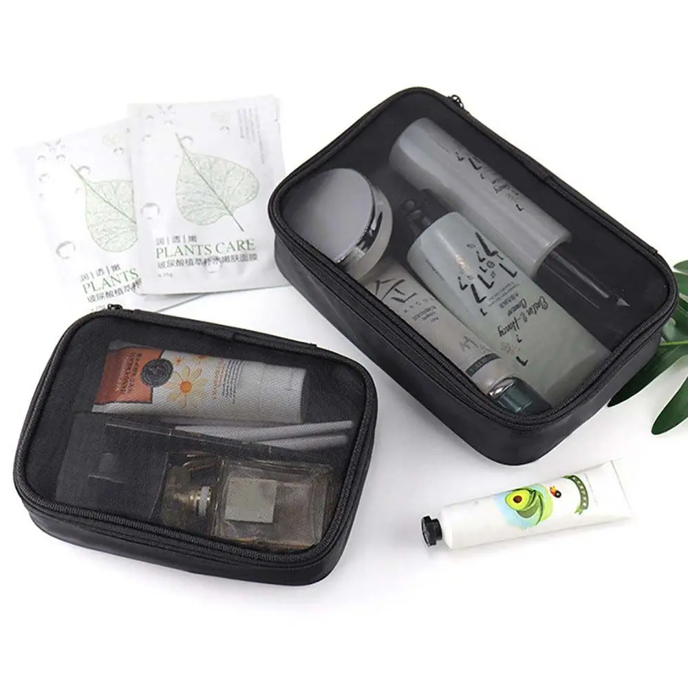 

Portable Outdoor Travel Wash Pouch Toiletry Bag Nylon Female Mesh Cosmetic Bag Bath Storage Storage Bag Makeup Case