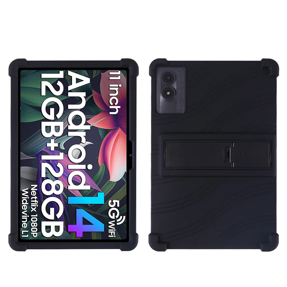 Case for FPD CP11-J1 11 Inch, Kids Friendly Soft Silicone Adjustable Stand Cover Protective Sleeve