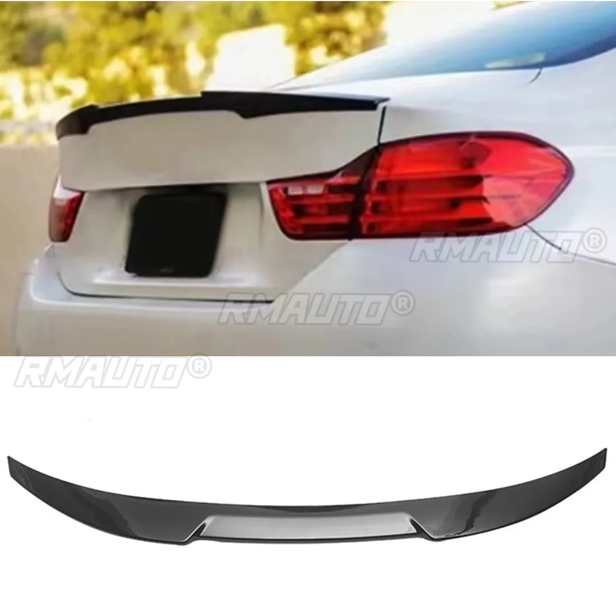 

Для BMW 4-й серии F32 2013-2019, внешние аксессуары, задний спойлер автомобиля, спойлер багажника, спойлер на крышу, комплект кузова для подбородка
