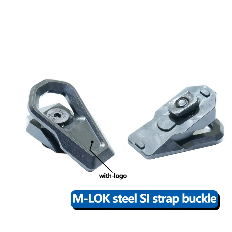 

Тактическая стальная петля для ремня, одноточечное крепление, угловые плечевые ремни для страйкбола, угловая петля для ремня LINK, подходит для системы MLOK