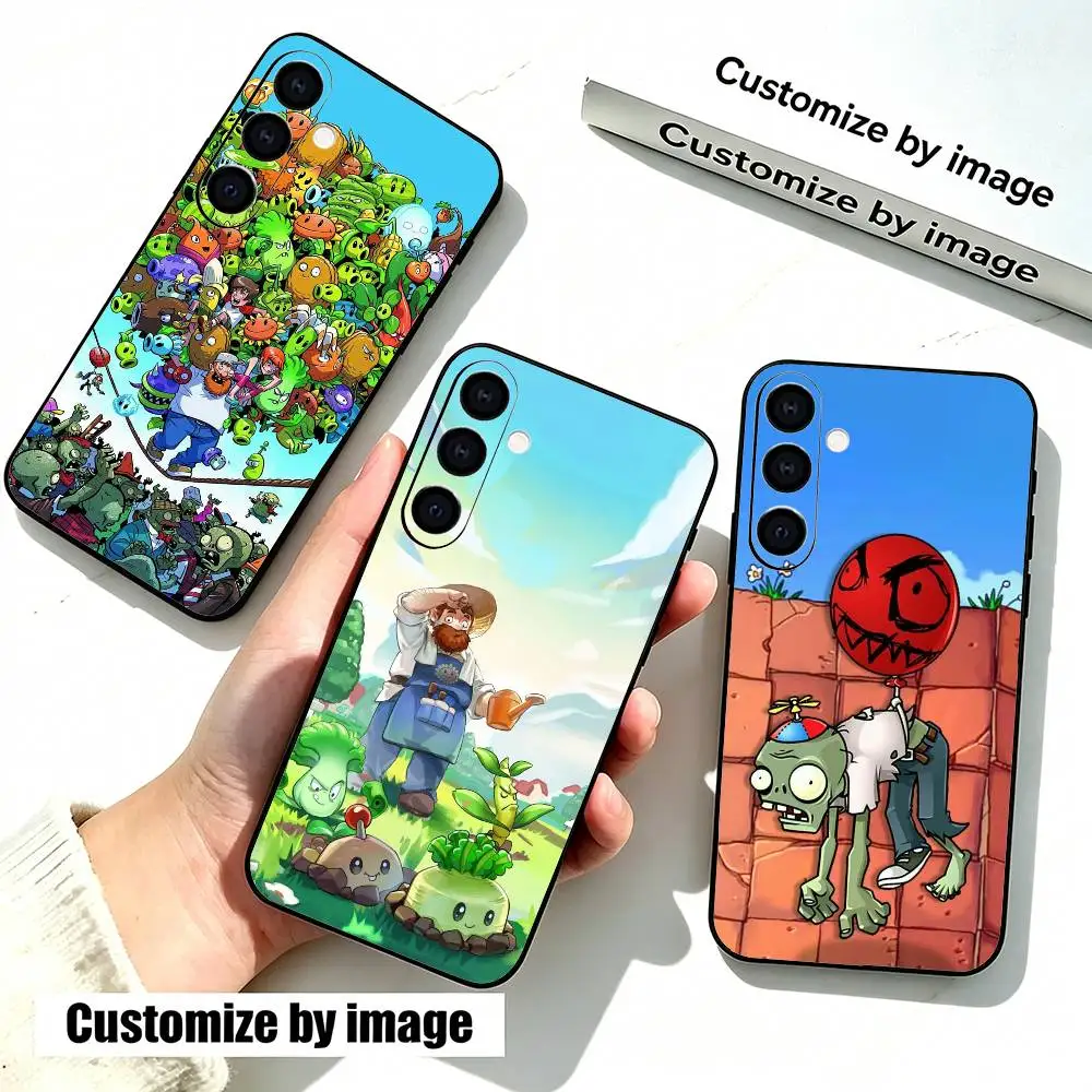 Cartoon Zombie G-Games  Phone Case Black Silicone Soft For Samsung Galaxy A73,A72,A71,A70,A53,A52,A51