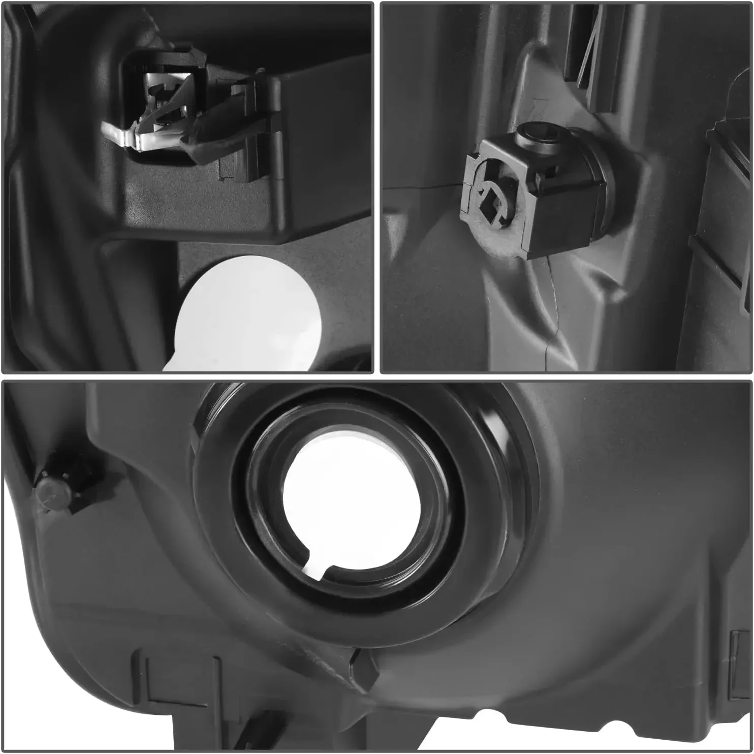 HL-OH-FSU13-CH-AM استبدال المصابيح الأمامية الكهرمانية الكروم متوافقة مع 11-16 F-250 / F-350 / F-450 / F-550 Super Dut