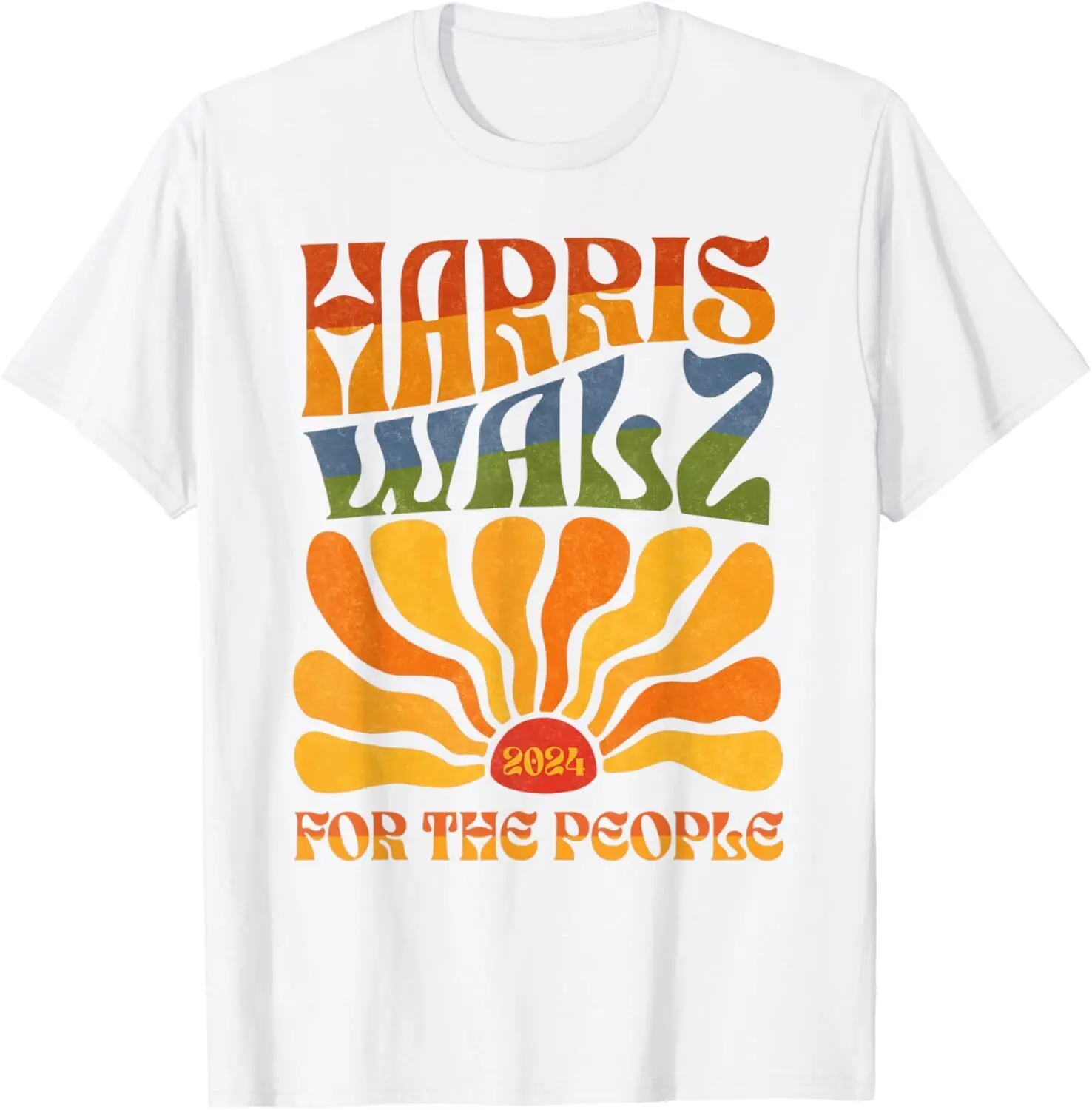 

Harris Waltz 2024 For The People Kamala Harris Tim Waltz T-Shirt