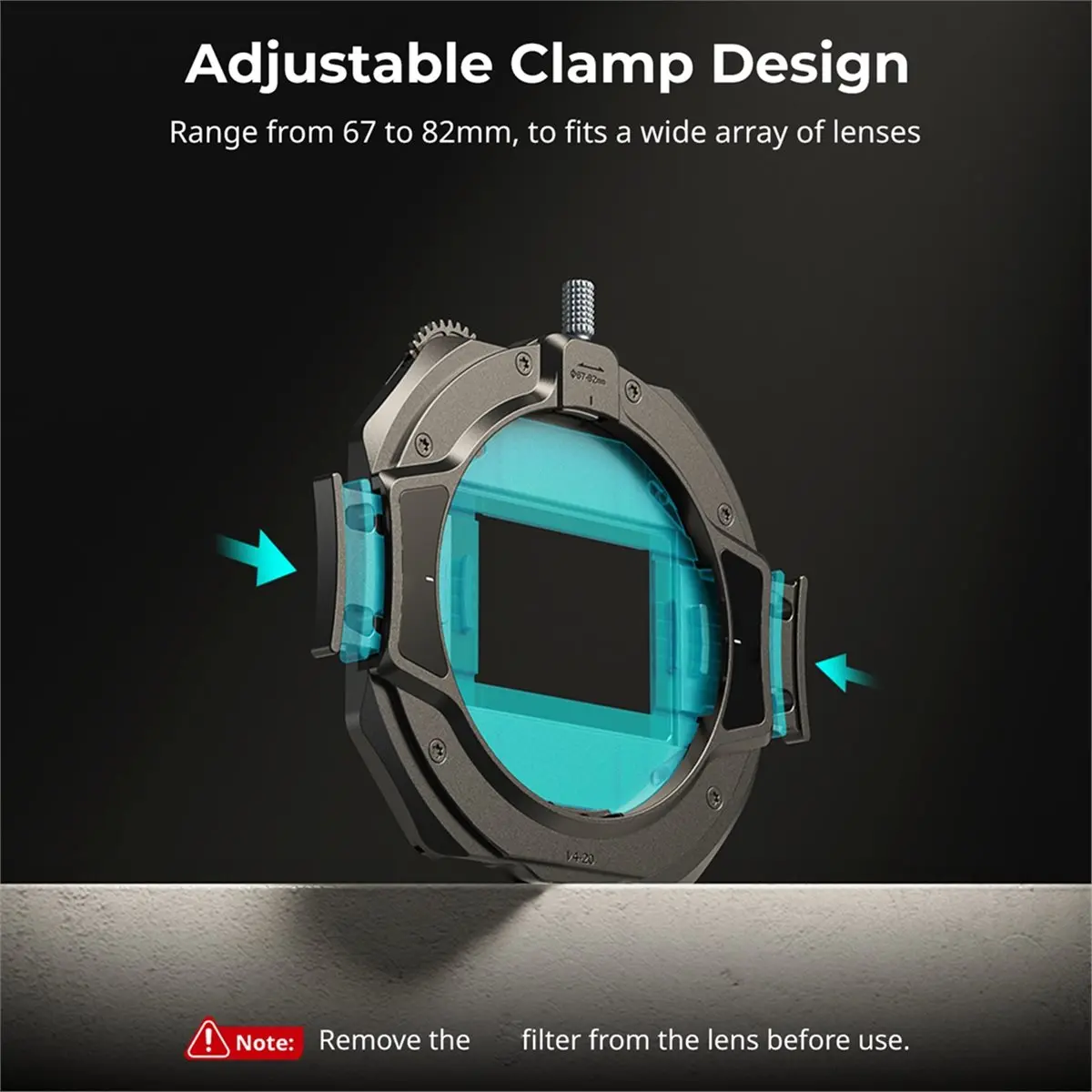 ~CLEARANCE A LITE Matte Box with Adjustable Clamp, DSLR Matte Box with Fiber Top Flag for 4x5.65 Filter/Circular Filter -4409