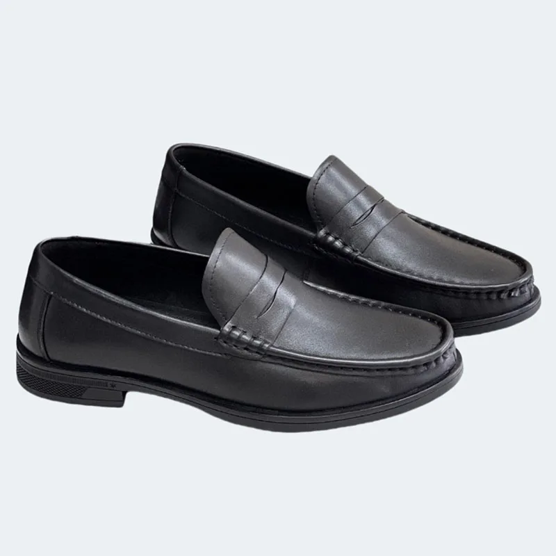 

Genuine Leather Men Shoes Casual Men High Quality Loafers Breathable Office Shoes Men Designer Slip On Driving Shoes