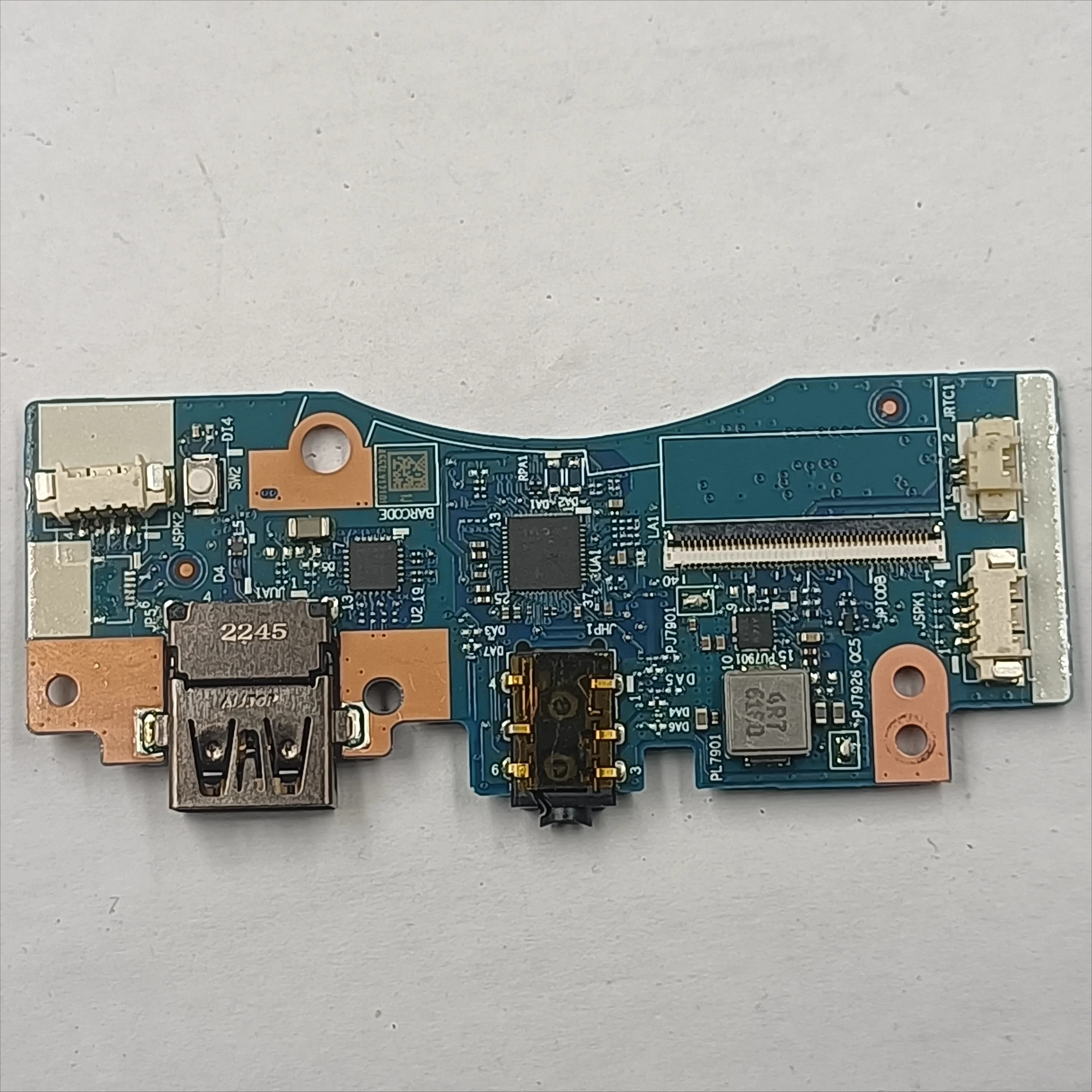 Compatible For Lenovo Yoga 7 16IAP7 82QG USB Audio Board With Cable Switch Key 5C50S25371