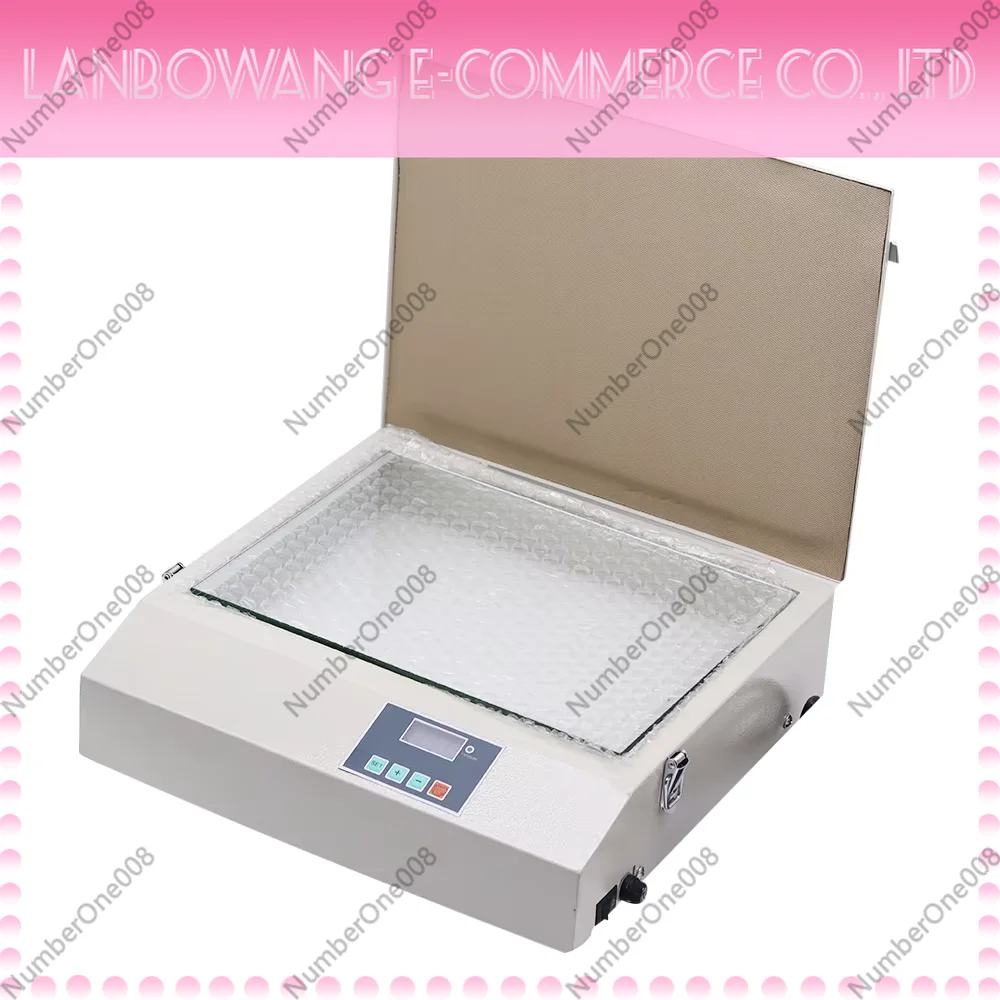 40W LED UV Exposure Unit for Screen Printing Pad Plate Tabletop 210x260mm Exposure Machine for Resin Plate Hot Stamper