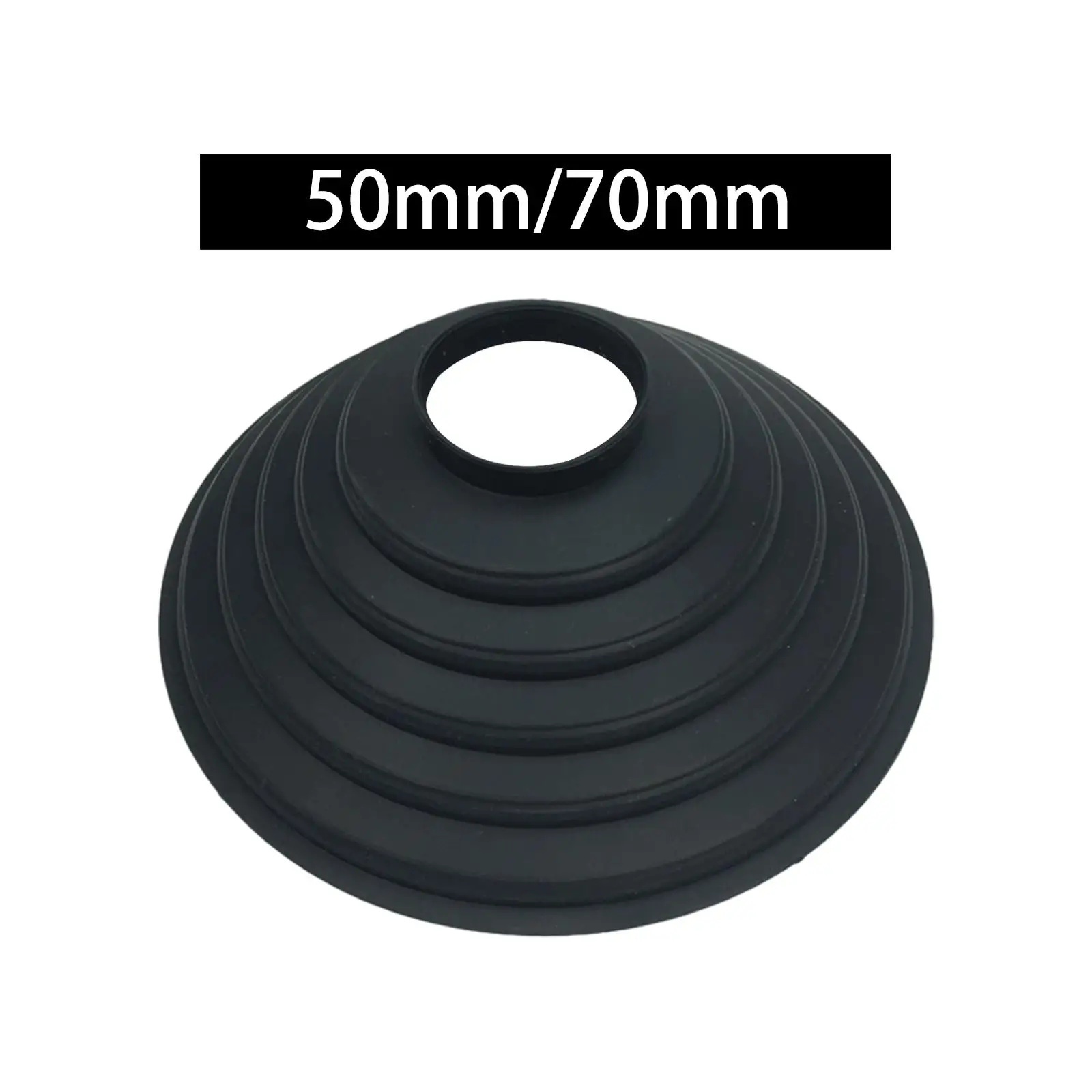 Silicone Lens Hood Anti Reflection Reversible Lens Shade Portable Reversible Lens Hood Digital Lens Hood Camera Lens Hood