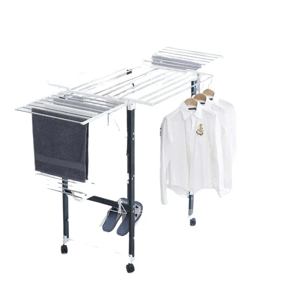 

Stainless Steel Portable Folding Clothes Drying Rack for Indoor Outdoor Use Large Capacity Freestanding Laundry Dryer for