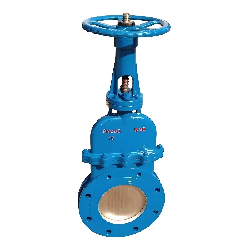Stainless steel 304 dark rod knife gate valve with cover knife gate valve 304 dark rod knife gate valve