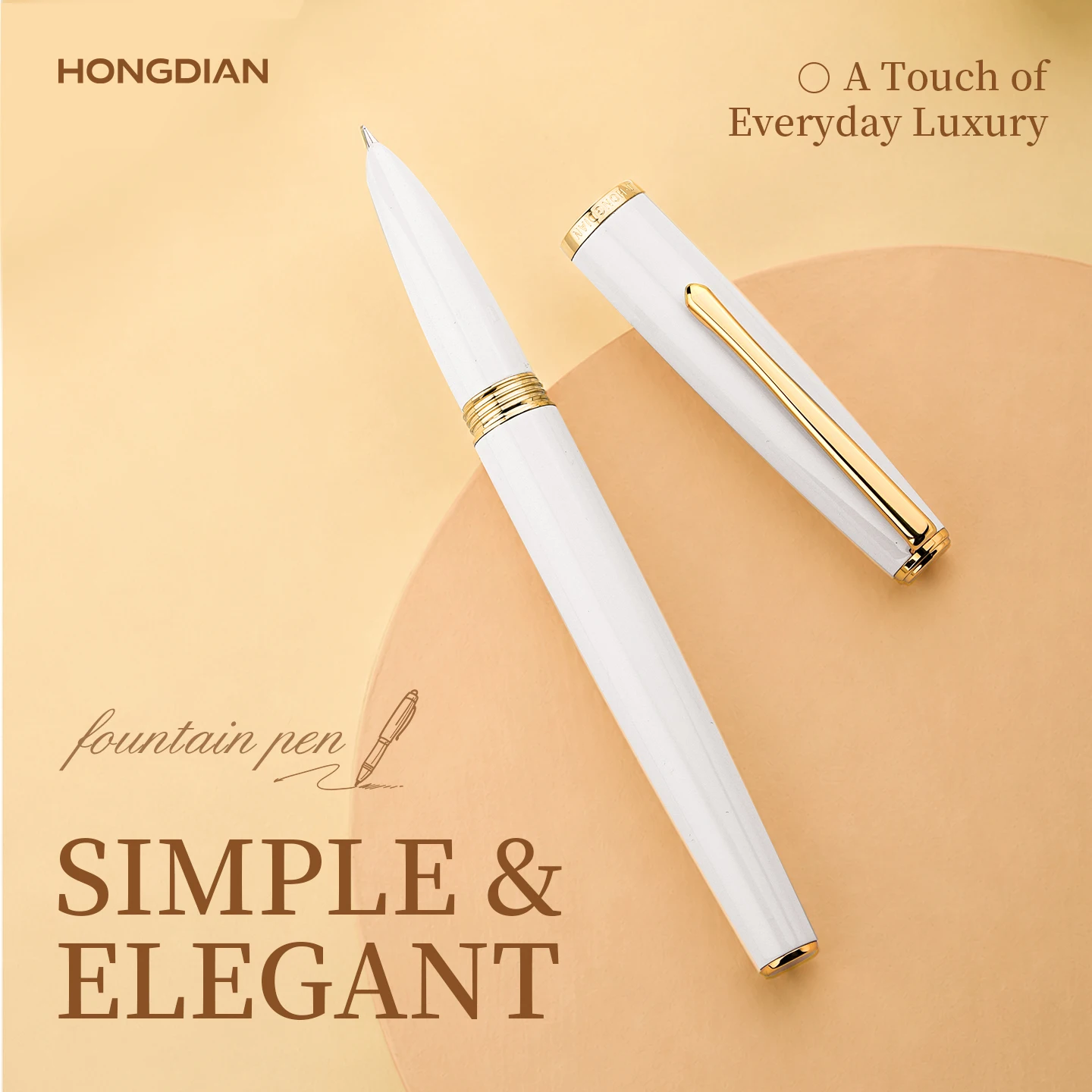LT Hongdian Ink Dark Tip Nib Pen 930  Classic Pen Ultra Fine 0.4mm Engraving Available Business Office Supplies School Supplies