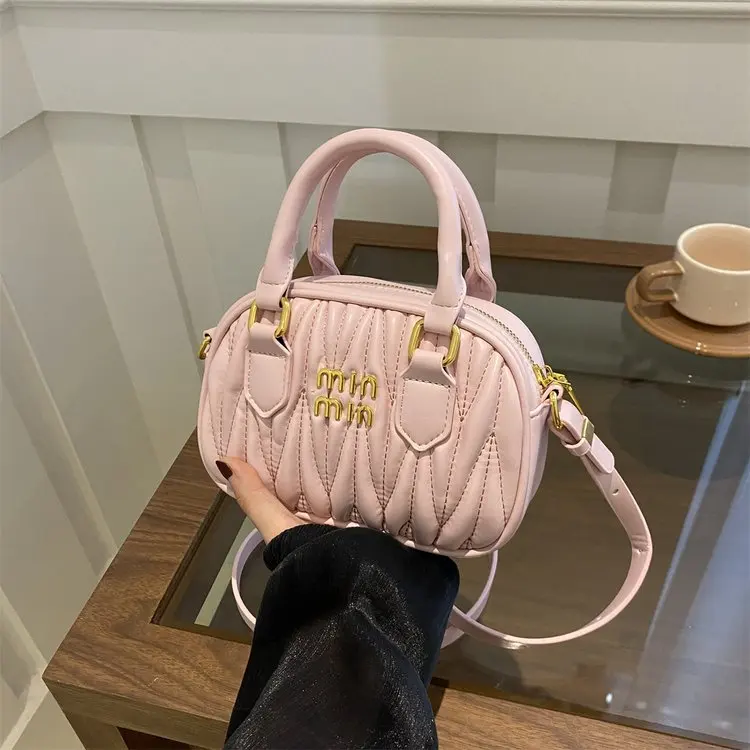 

Новая детская сумка через плечо 2026 года, унисекс, с плиссированным дизайном, регулируемая, повседневная, для мальчиков и девочек, сумки-кроссбоди для женщин