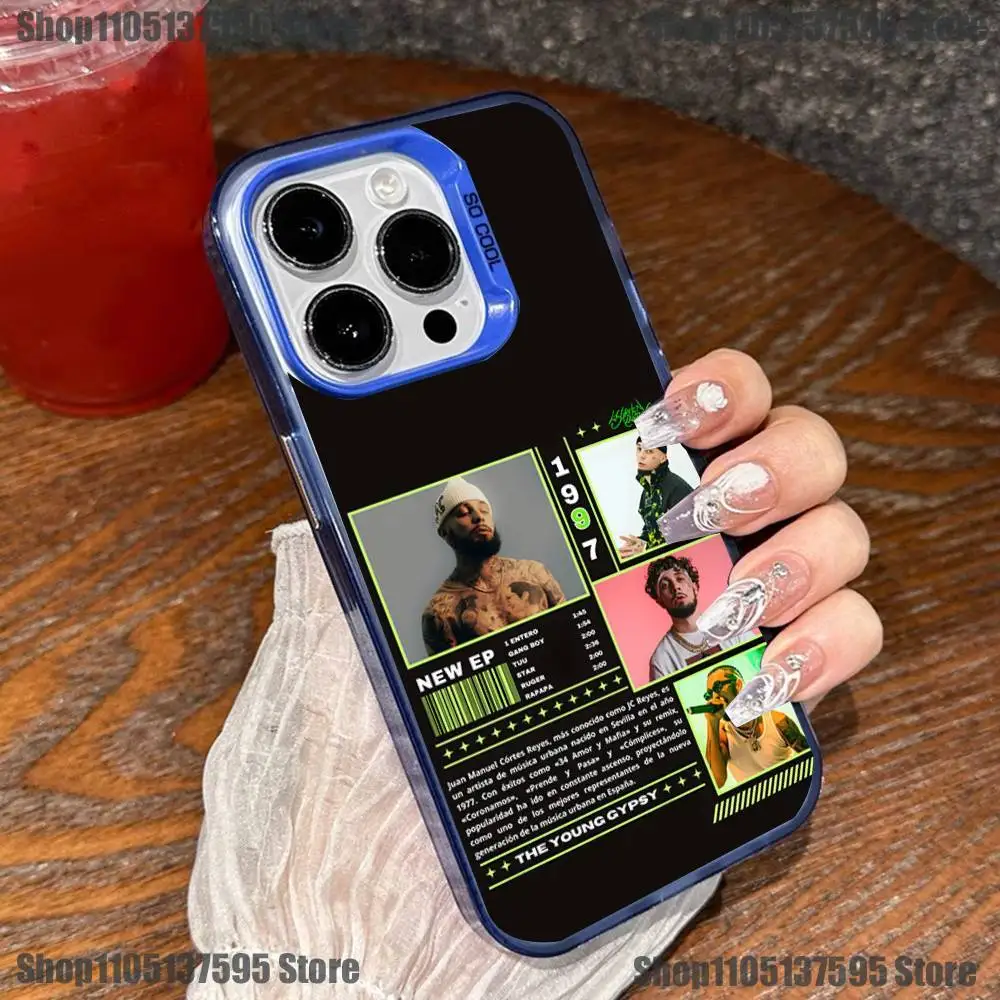 Jc Reyes JC REYES Tour 2025 Phone Case For iPhone 17,16,15,14,13,12,11,Mini,Pro,E,SE4,XS,MAX Blue Candy Matte Cover