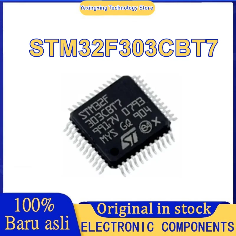 

STM32F303CBT7 STM32F303CBT STM32F303CB STM32F303C STM32F303 STM32F STM32 STM IC MCU Чип LQFP48 В наличии 100% новый оригинальный