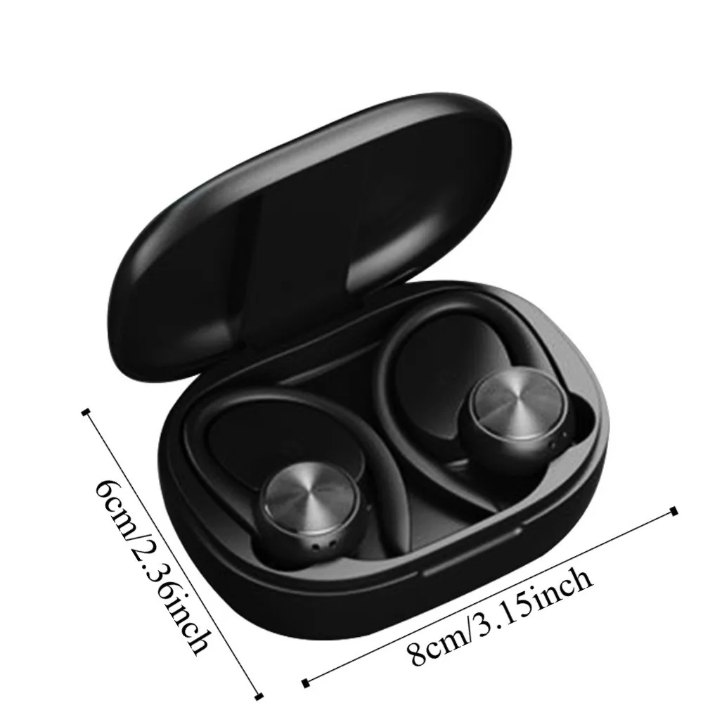 フックオン ワイヤレス Bluetooth イヤホン デジタル ディスプレイ ステレオ ワイヤレス イヤホン 双方向 ロングスタンバイ Bluetooth ヘッドセット スポーツ