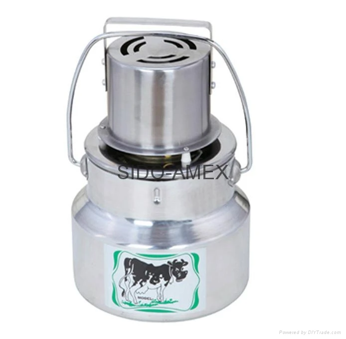 Electric Aluminum butter churn / milk mixer with Stainless steel Lid