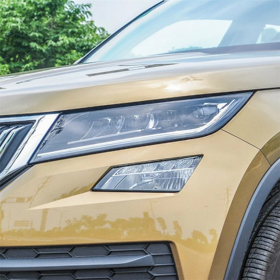 

For Skoda Kodiaq 2017 2018 2019 2020 2021 Articles Cars Base Head Lamp Shell Headlight Accessories Lampcover Caps