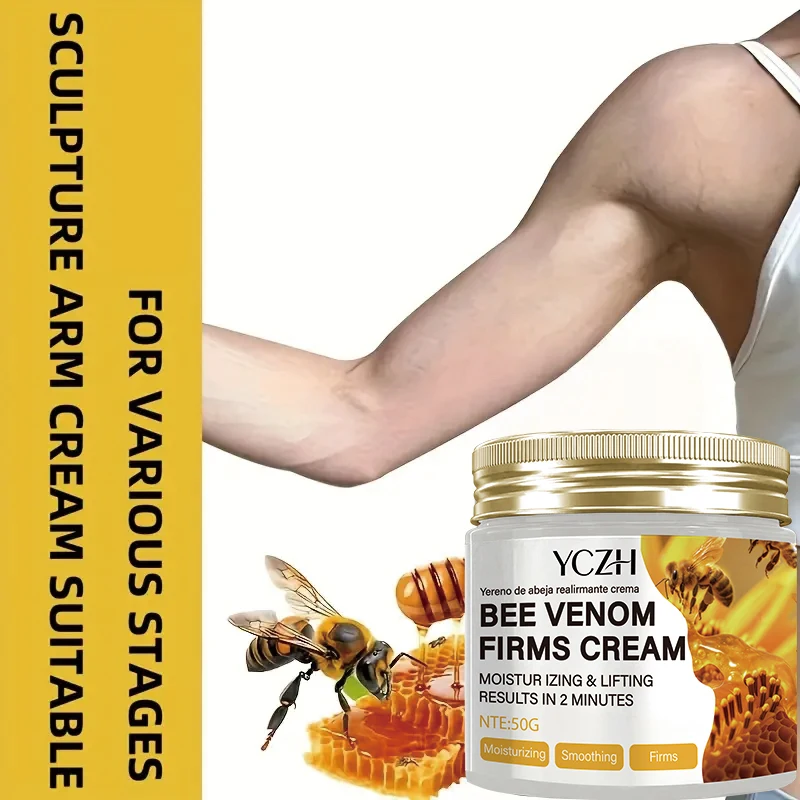 قطعة واحدة من لوشن شد سم النحل للوجه والجسم واليدين - مكونات طبيعية، تحتوي على تركيبة مضادة للتجاعيد، مما يجعل البشرة أكثر ثباتًا وناعمًا، مناسبة لجميع أنواع البشرة بشكل جميل، لوشن مرطب #3