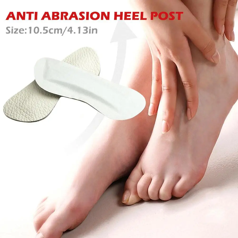 White Invisible Back Heel Pads Women Anti Abrasion Heel Relief Post Heel Pain Grips Patch Liner Adhesive Crash J3I7