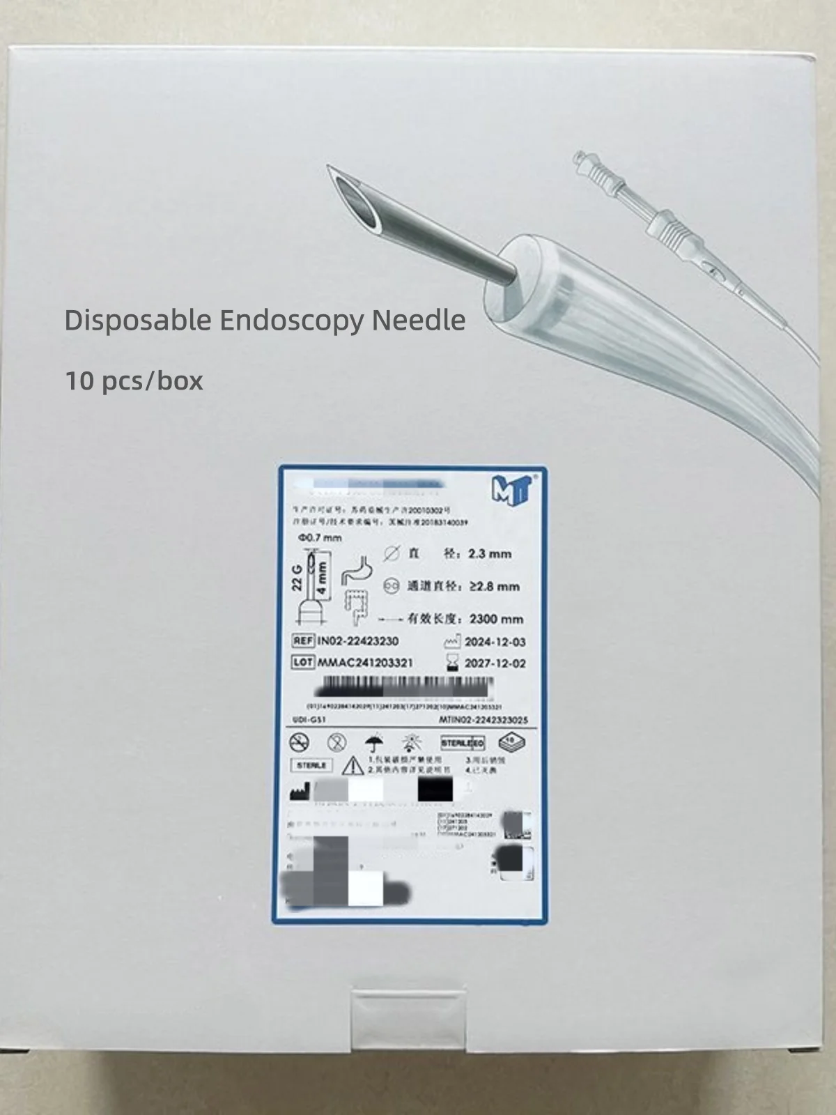 Disposable Endoscopy Injection Needle 0.7mm single-use sterile Needle Length 4mm Safety-Certified Precision